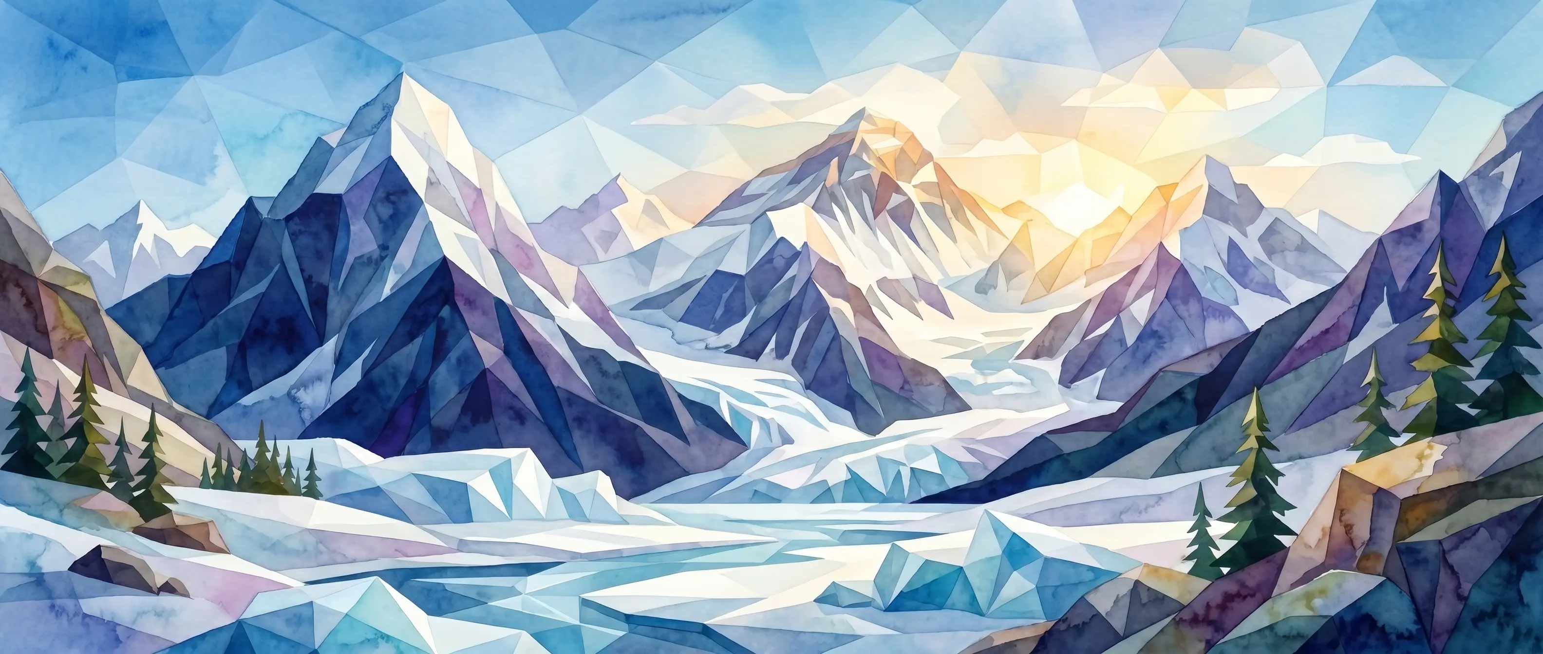 Himalayas Background
