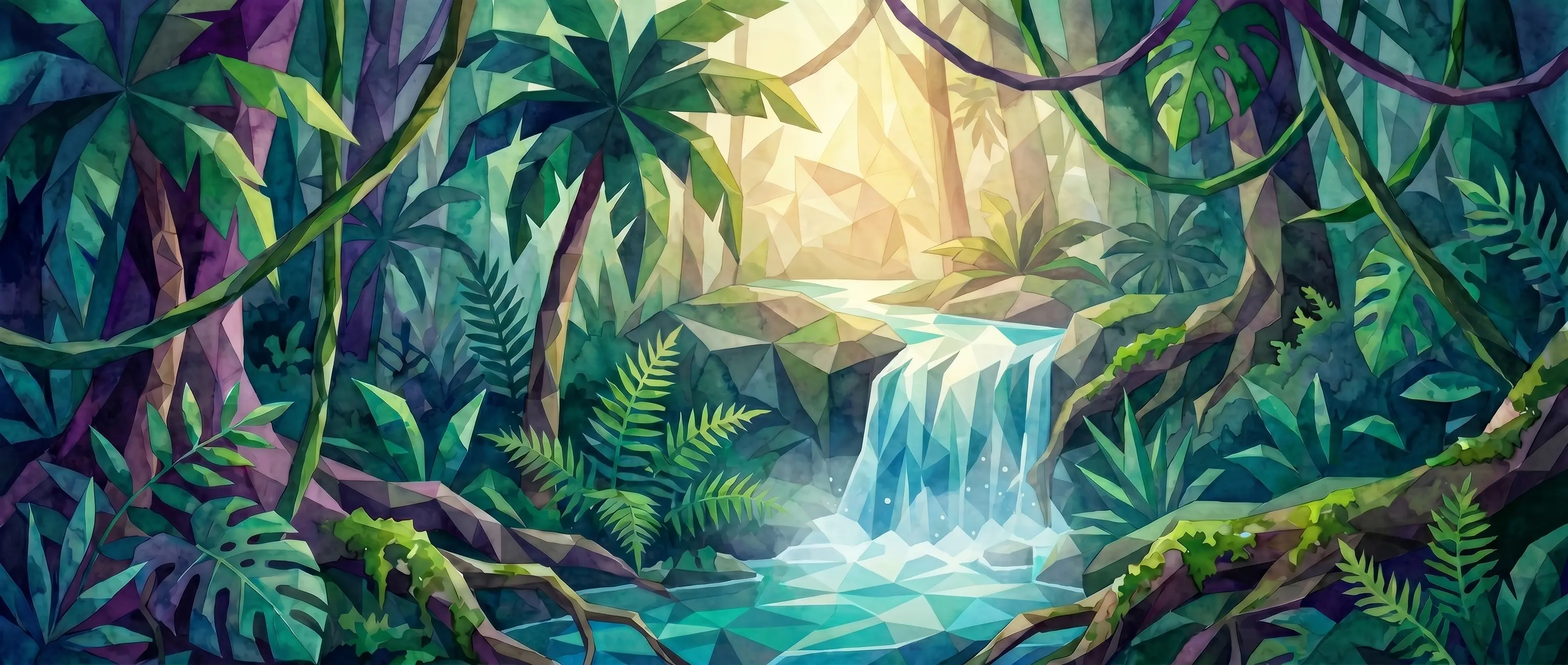 Waterfall Background